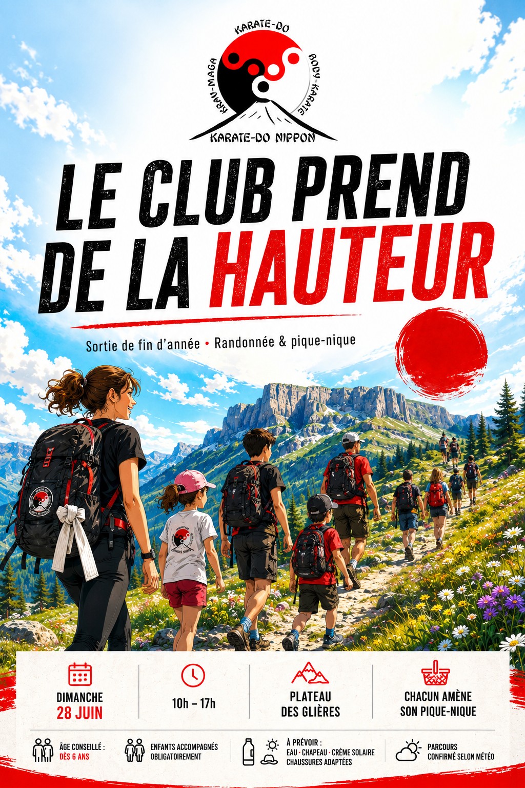 Sortie annuelle Karate-Do Nippon — Plateau des Glières